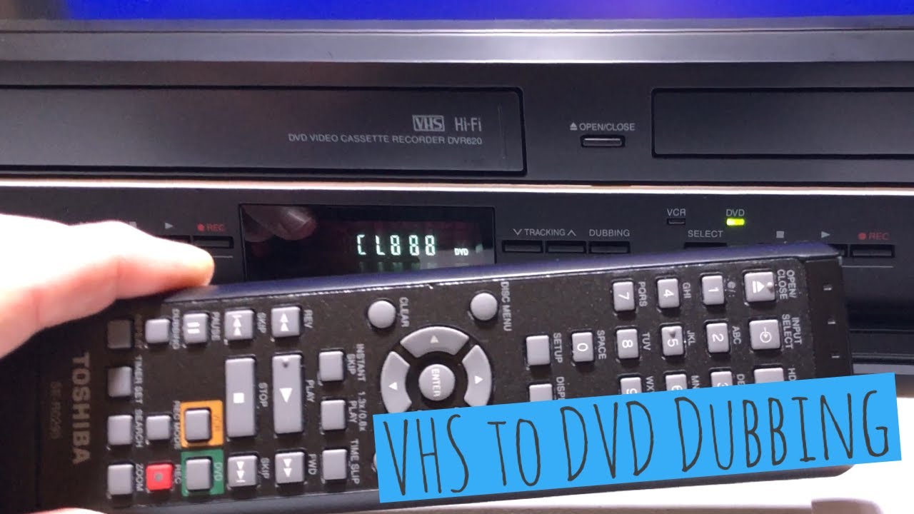 Toshiba DVR620KU VCR DVD DVR Combo (Part 2 of 2) - YouTube