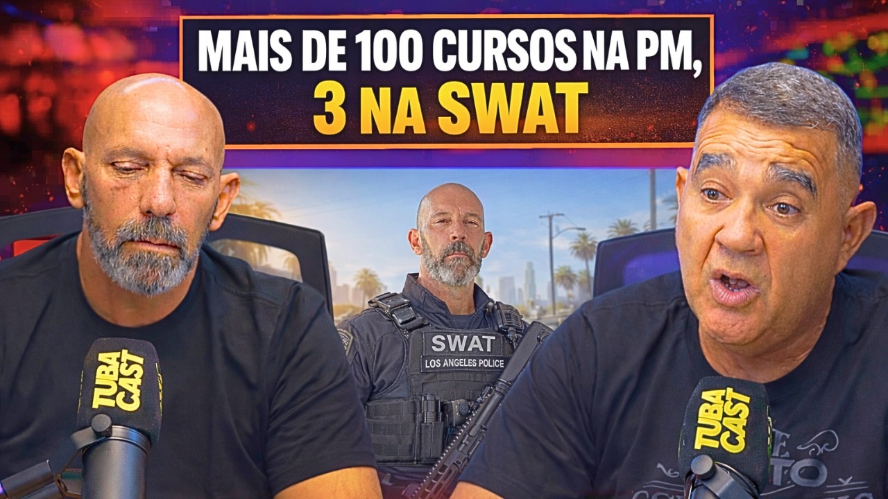 O Policial que Fez 100+ Cursos e Treinou com a SWAT nos EUA