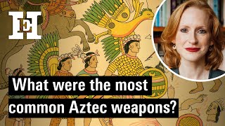 What were the most common Aztec weapons?