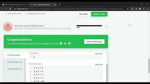 Hackerrank Java Beginners Challenge Day 5