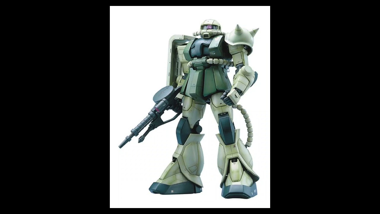 Mobile Suit Gundam MS-06F Zaku II Perfect Grade 1:60 Scale Model Kit