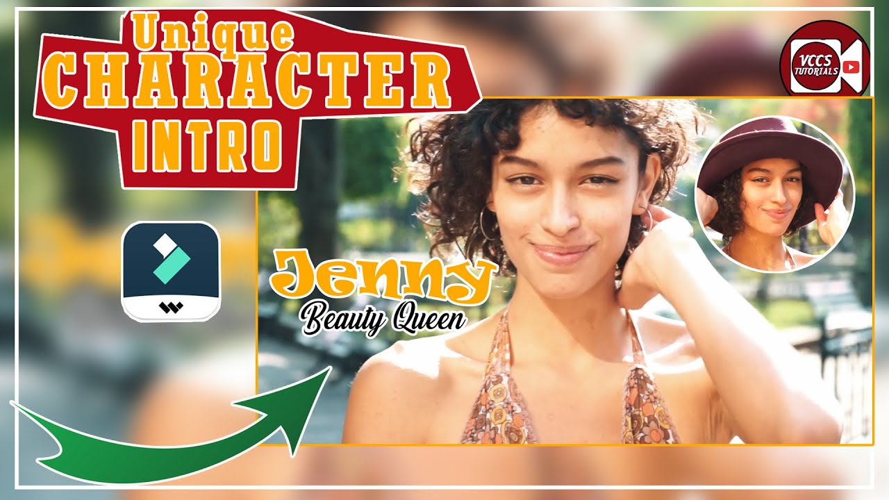 Unique Character Intro In Filmora Tutorial