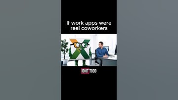 If work apps were real life coworkers 2 #parody #ai #veo #veo3 #googleveo3 #funny #googleveo #office