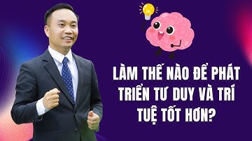Làm thế nào để phát triển tư duy và trí tuệ tốt hơn?