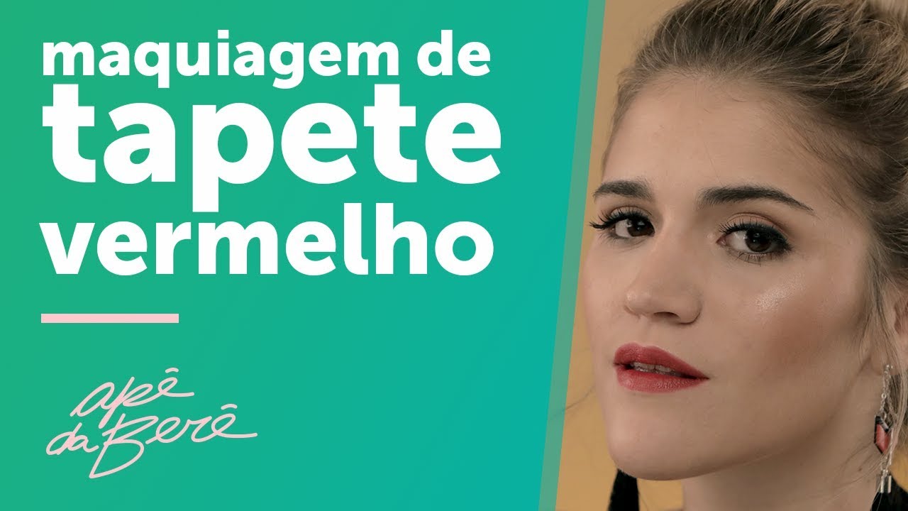 maquiagem de tapete vermelho - YouTube