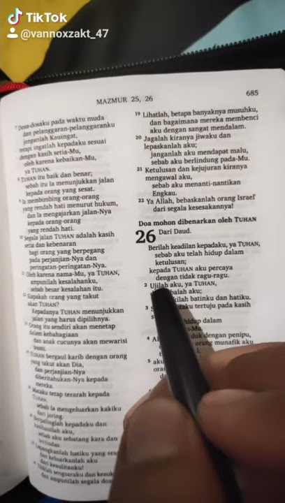 Ujilah aku tuhan