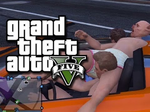 GTA 5 - Drunk Vinewood Tour, Scooby Doo, and More! (GTA 5 Funny Moments)