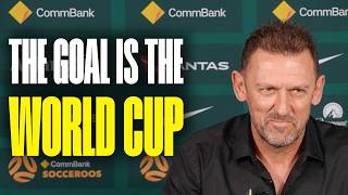 Tony Popovic on injuries, selection battles & the Socceroos’ World Cup build-up | Press conference