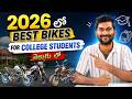 2026 Best Bikes for College Students in telugu | TechTravelTelugu