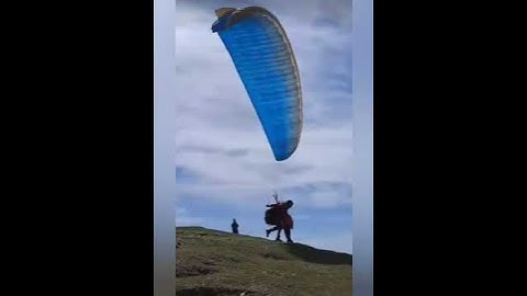 solo paragliding in bir billing #paragliding #flying #bir #trending #himachal #viral #youtubeshorts