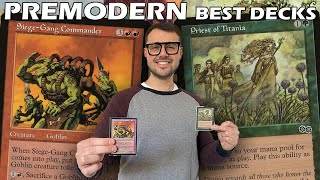 Good old Elves vs Goblin | Premodern Paper Gameplay | Magic: The Gathering