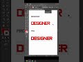 Adobe Illustrator Tips 2025! #adobeillustrator #tips #graphicdesign #viralshorts #learning