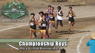 : 2022 XC - Clovis 6 (Boys, Championship Varsity,  Full Race)