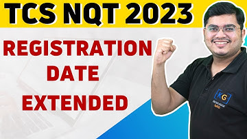 Big News - TCS NQT Registration Date Extended !!!