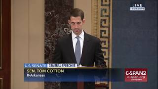 Famous May 2, 2017: Sen. Cotton speaks on the Senate floor Net Worth