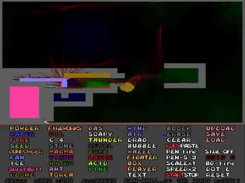 powder game flame thrower