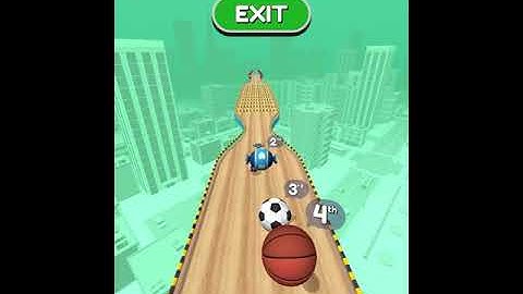 GOING BALLS 🏀⚽ EPIC RACE 🏈⚾ FAST Gameplay Android, iOS