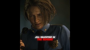 Jill Valentine Re1 Remastered Vs Jill Valentine Re3 Remake #shorts #residentevil #aftereffects