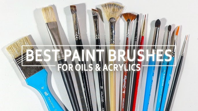 Paint Brushes for Acrylics - What Beginners NEED to Know about