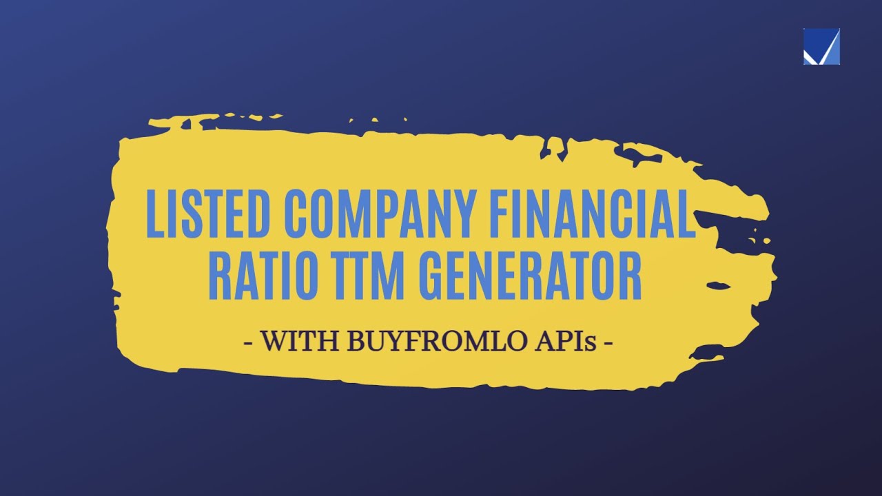 listed-company-financial-ratio-ttm-generator-apis-applied-to-web-app