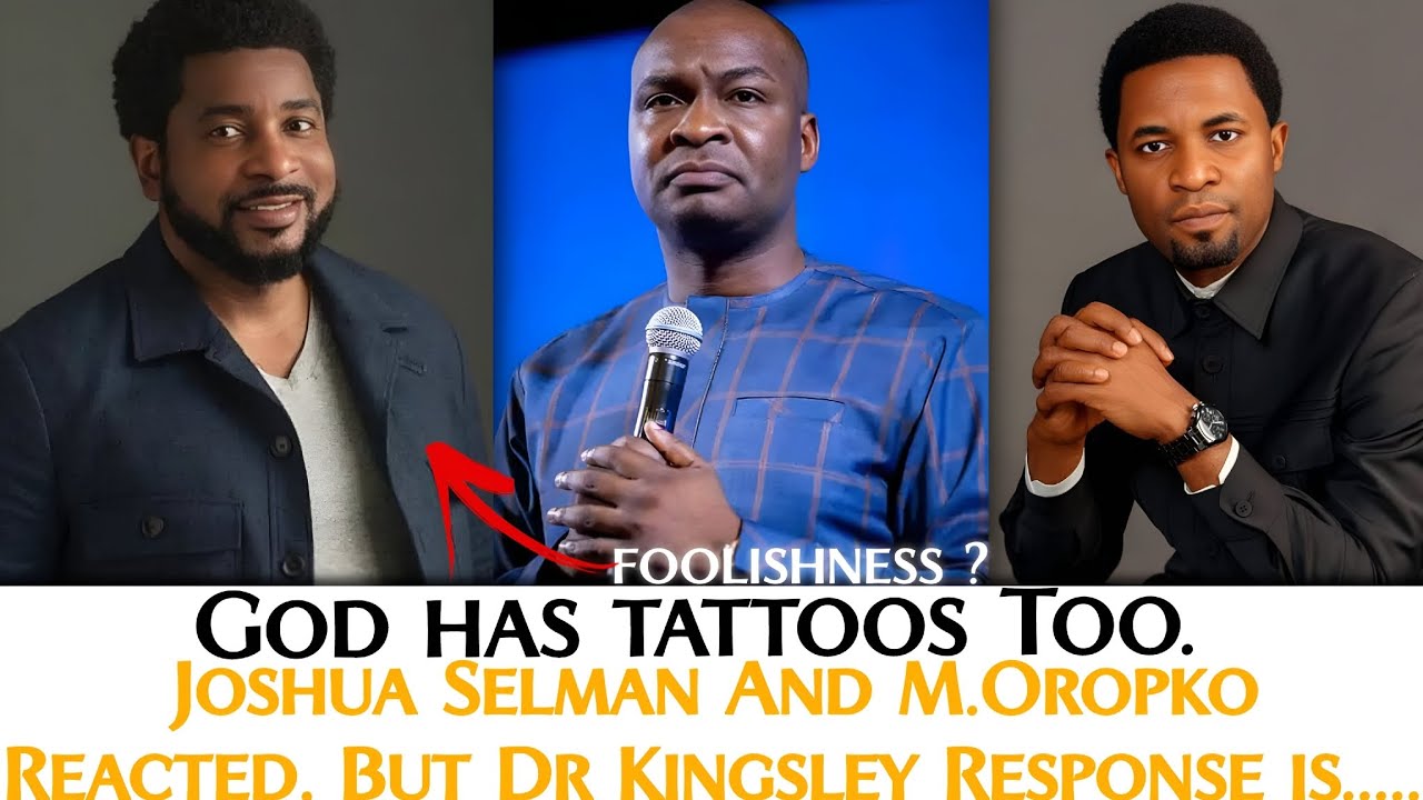 У БОГА ЕСТЬ ТАТУИРОВКИ 🔥: Джошуа Селман и апостол Оропко отреагировали на татуировки, но доктор К...