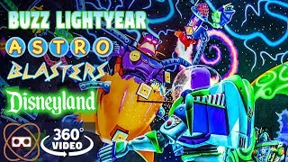 5K 360 Disneyland Buzz Lightyear Ride - Full 360 Pov