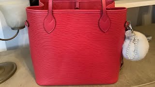Louis Vuitton Epi Neverfull Pivoine