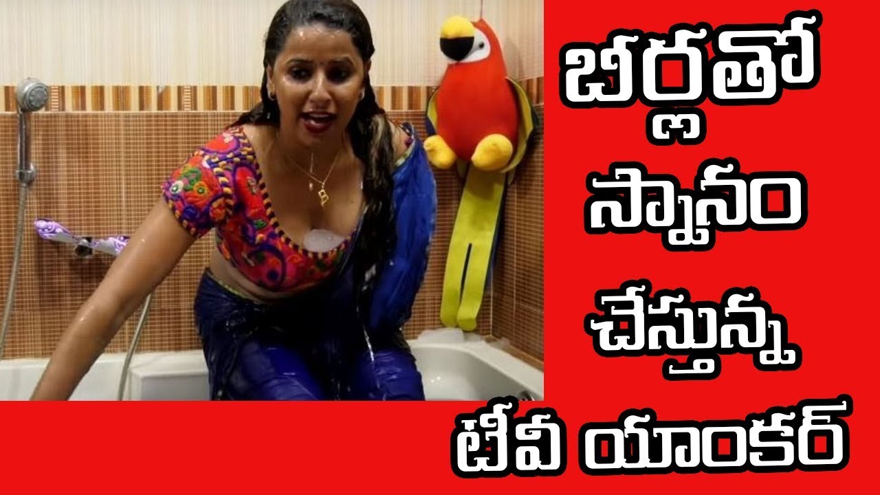 Hot Anchor Shravya Reddy Bathroom Bathtub Challenges | Telugu Actress