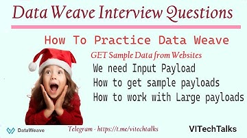 ViTechTalks | How To Copy Data From Online For Practice | @vitechtalks | DataWeave Large Payload