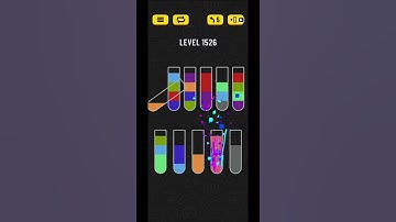 Water sort puzzle level 1526
