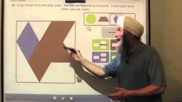 Mixed Numbers with Pattern Blocks