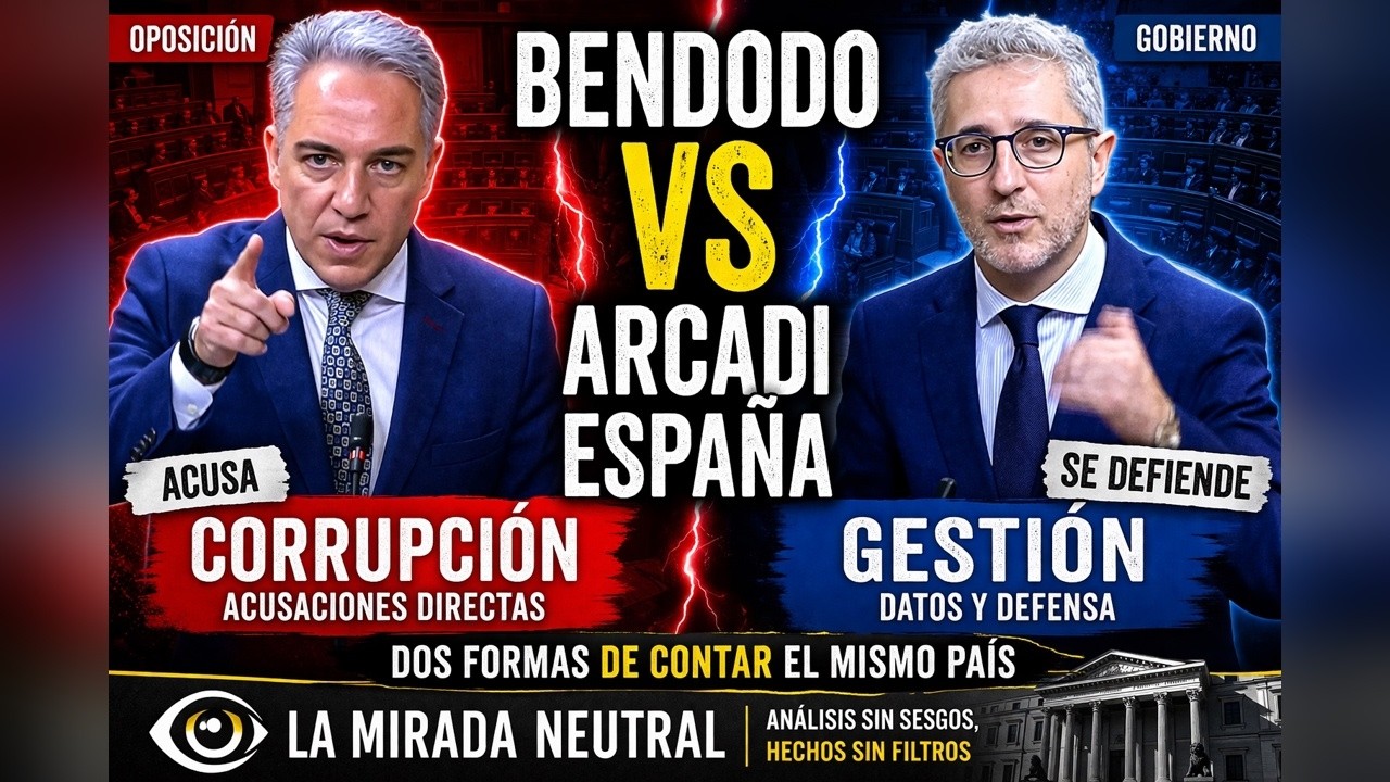 BENDODO vs ARCADI ESPAÑA: CORRUPCIÓN y GESTIÓN CHOCAN EN HACIENDA