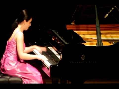 Esther Birringer   Brahms  Variations on a Theme of Paganini op. 35 Book I Part 1 - Live