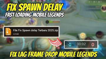 CARA MENGATASI SPAWN DELAY ML TERBARU | FIX SPAWN DELAY ML 2025