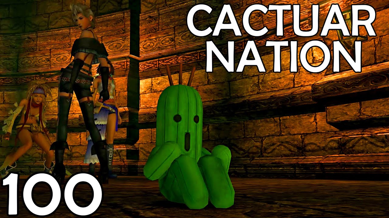 Final Fantasy X 2 Hd Remaster Commentary Walkthrough Part 100 Cactuar Nation Youtube