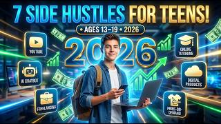 How Teenagers Can Make Money Online in 2026 | 7 Proven Side Hustles screenshot 4