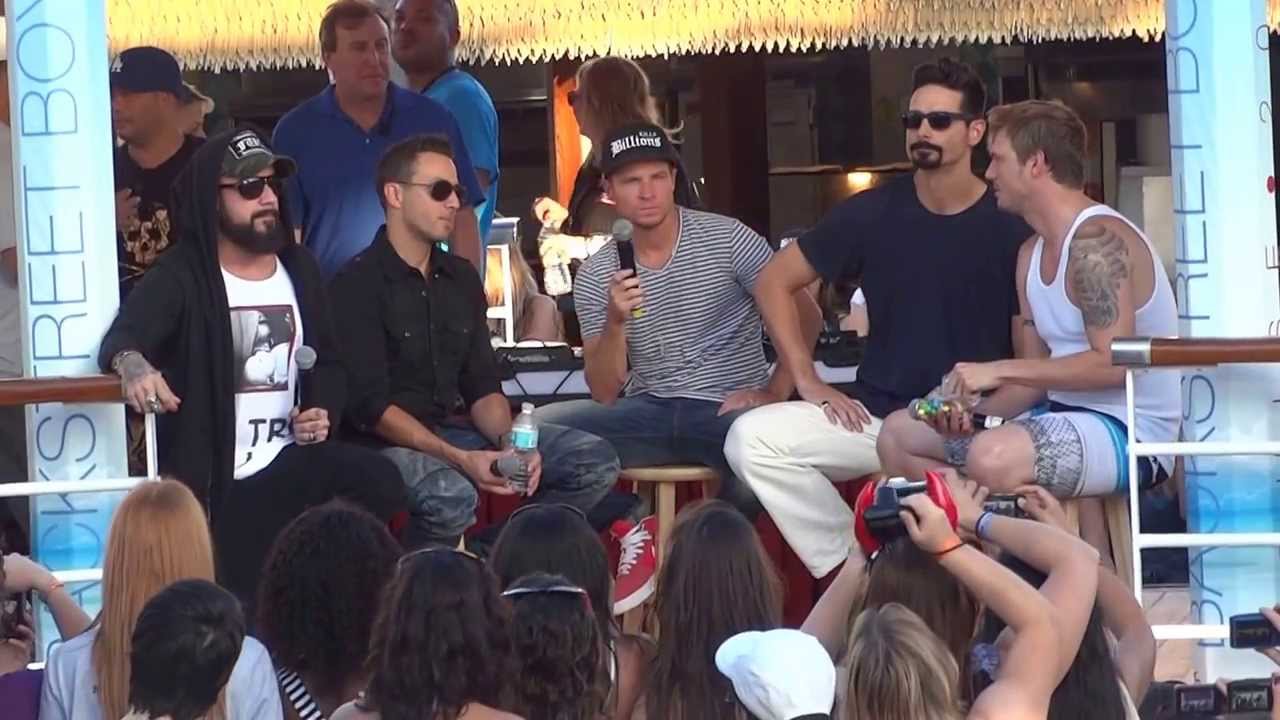 Backstreet Boys Cruise 2013 Question and Answer Part 1 HQ