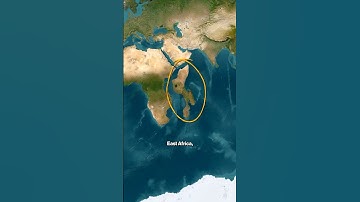 Africa is breaking apart to join India