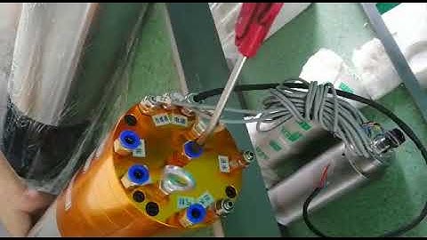 Pneumatic Automatic tool change ATC motor spindle air inlet for cnc machine