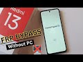 Redmi 13 HyperOs Android 15 Frp Bypass/Unlock Without Pc | Without Pin  Sim Card | 2026 🔥