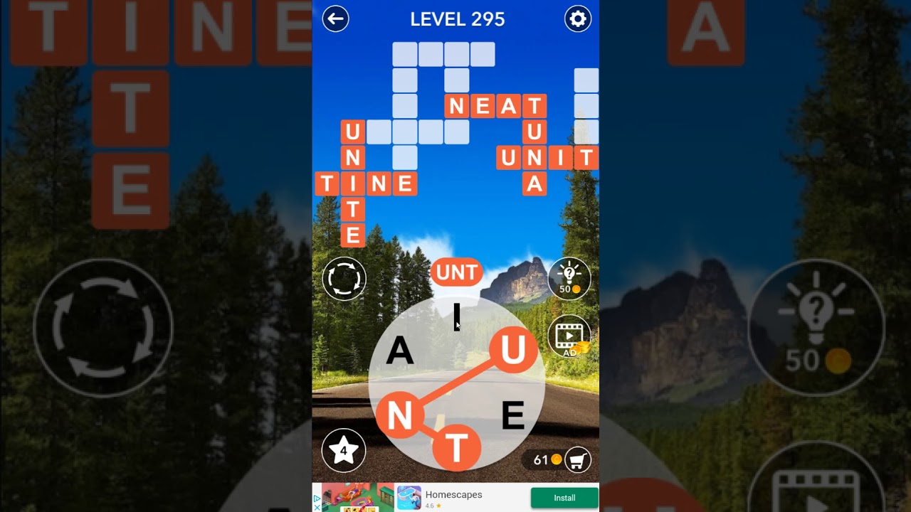 Word Crossword Search level 295