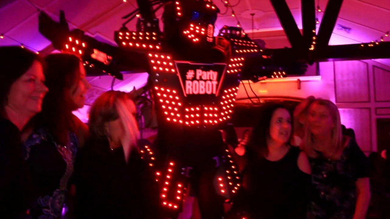 TLC Ent Party Robot for hire! YouTube