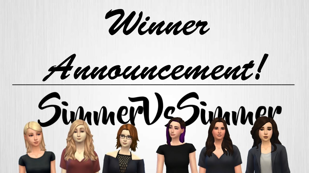 Sims 4: City Girl | Winner Announcement