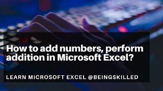 How to do basic calculations in Libreoffice Calc or Excel