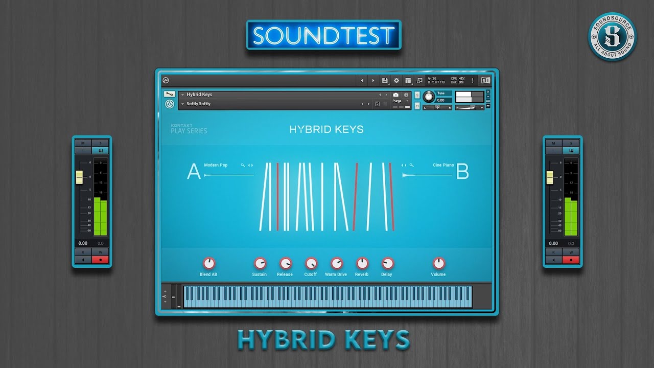 Native Instruments Hybrid Keys SOUNDTEST - YouTube