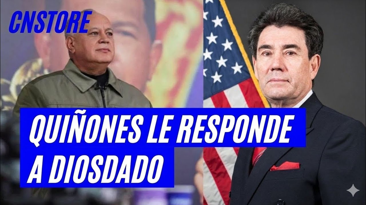 Respuesta fulminante: Quiñones enfrenta a Diosdado y anuncia lo que viene