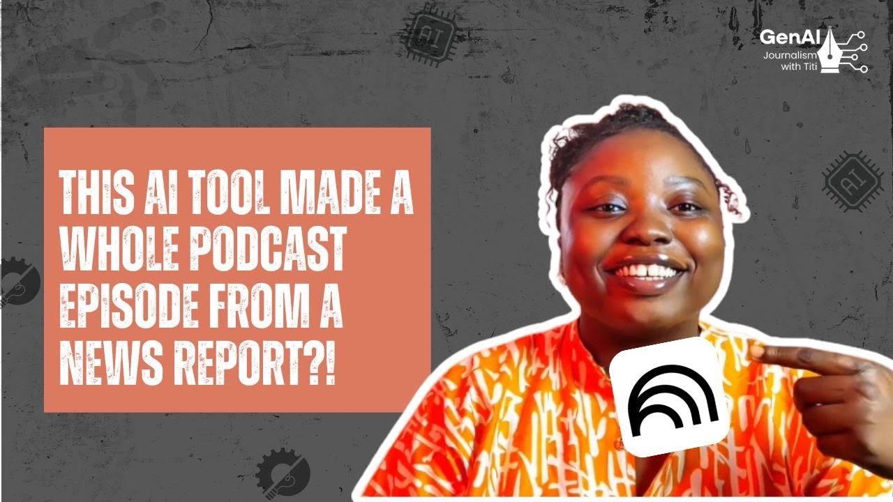 This AI tool made a whole Podcast episode from a News report!