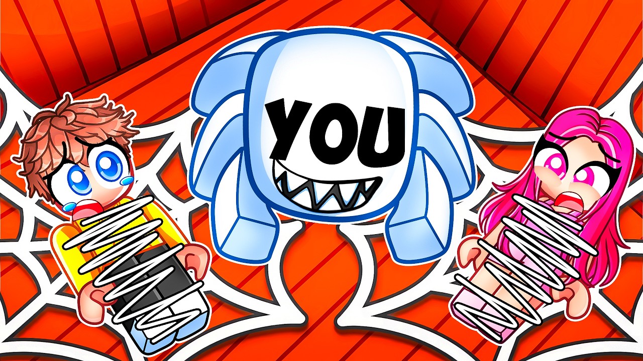 YOU Became an EVIL SPIDER in Roblox...