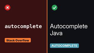 Autocomplete TextField in swing (2 Solutions!!)