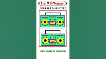 Find & Comment Challenge 😀 Spot The Difference ! #new #quiz #quizgame